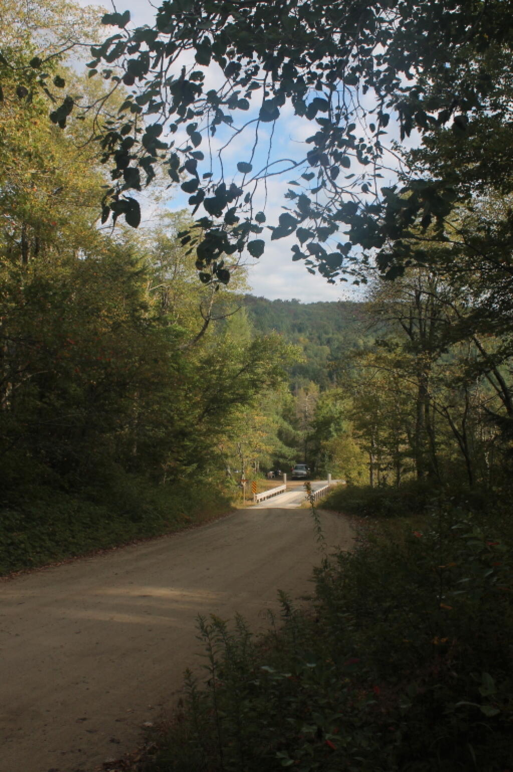 Photo: Walking Along Otter Brook Road Photo: Walking Along Otter Brook Road