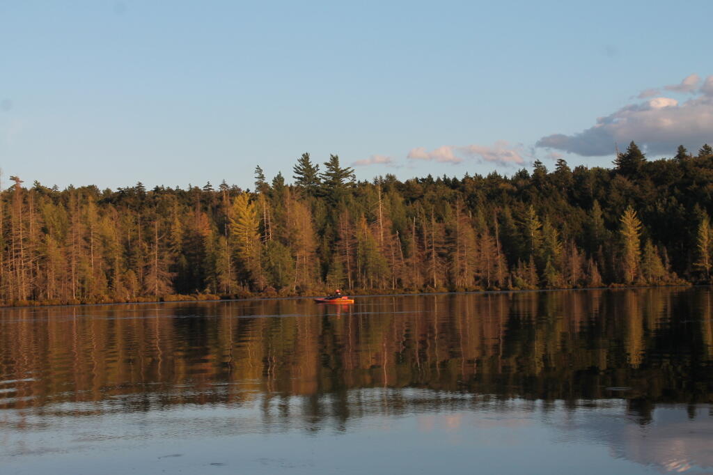 Photo: Another Kayaker on Helldiver Pond