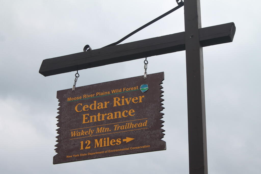 Photo: Cedar River Entrance: 12 miles Photo: Cedar River Entrance: 12 miles