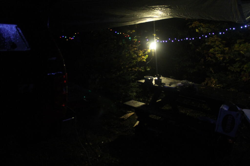 Photo: Camping After Dark