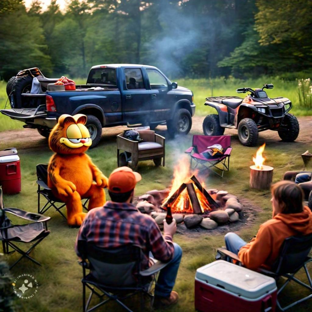 Photo: Garfield as the Life of the Party