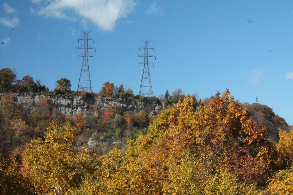 Photo: Powerlines from Canada