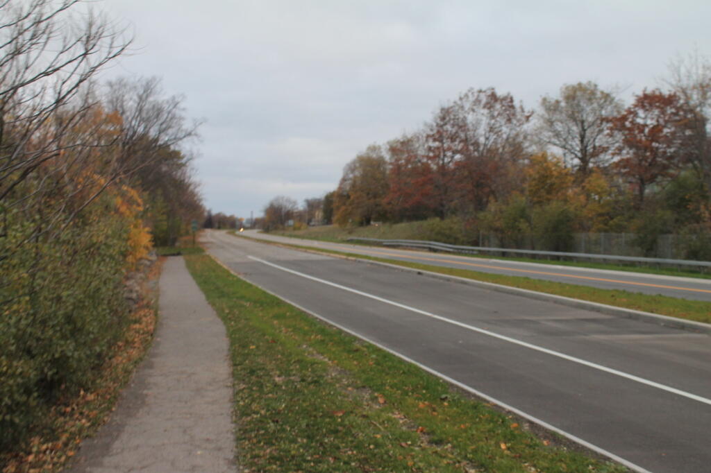 Photo: Pathway and Remains of Old Parkway
