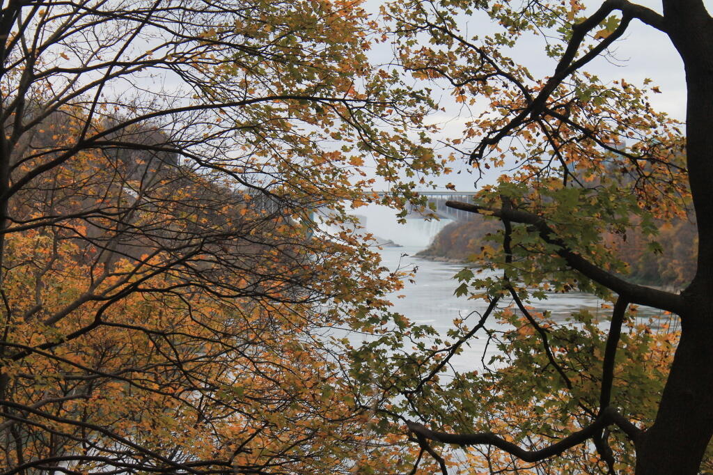 Photo: View of Falls from Inside the Gorge