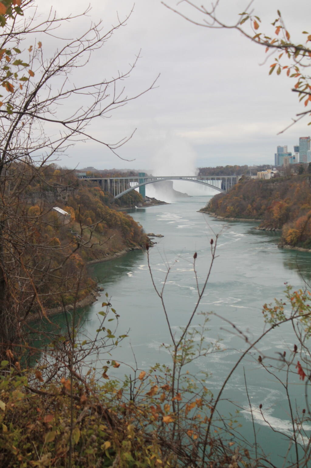 Photo: Falls View from Former Moses Parkway Entrance Ramp