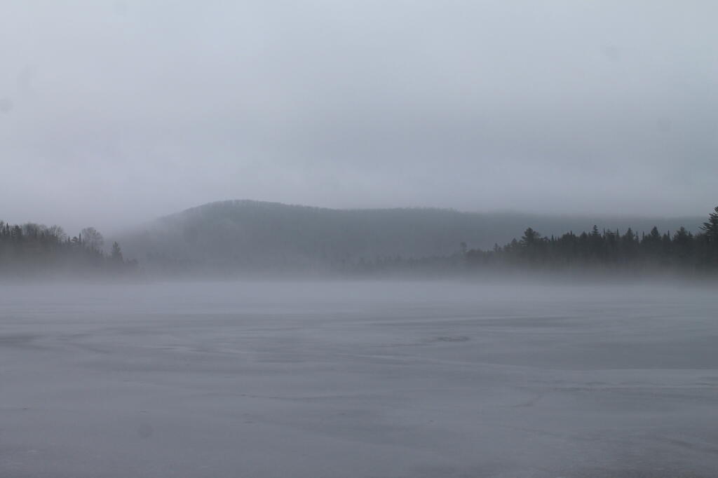 Photo: Cheney Pond in the Fog