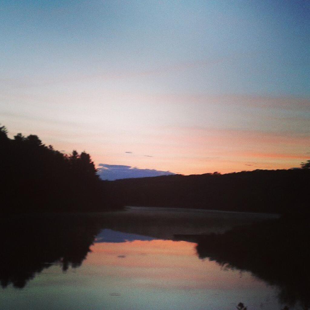Photo: Tubbs Pond at Dusk