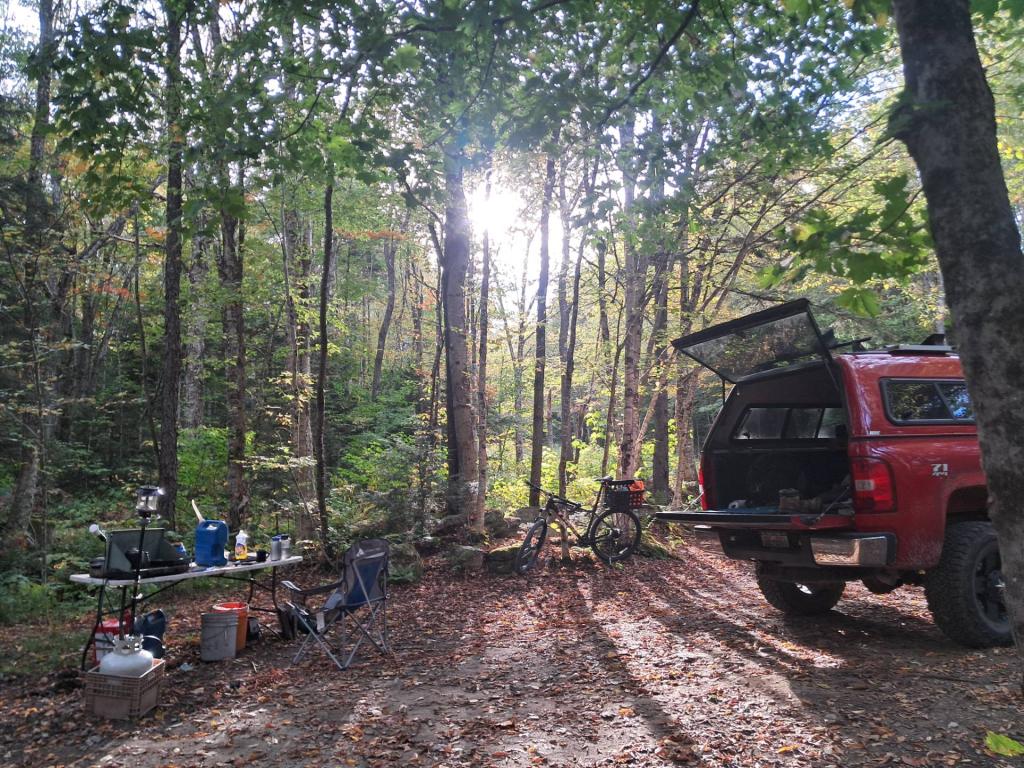 Photo: Evening at camp