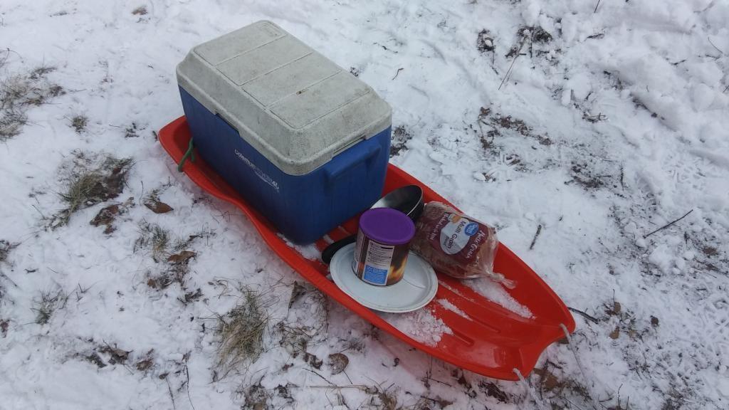 Photo: Breakfast Sled