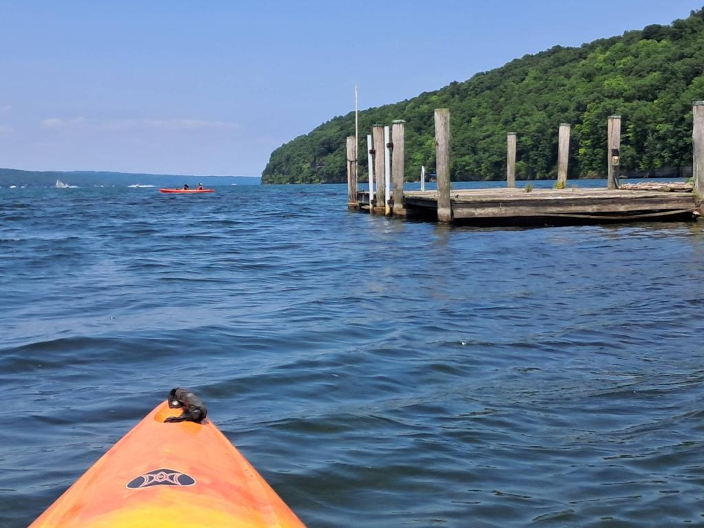 Photo: Bumping along on Seneca Lake