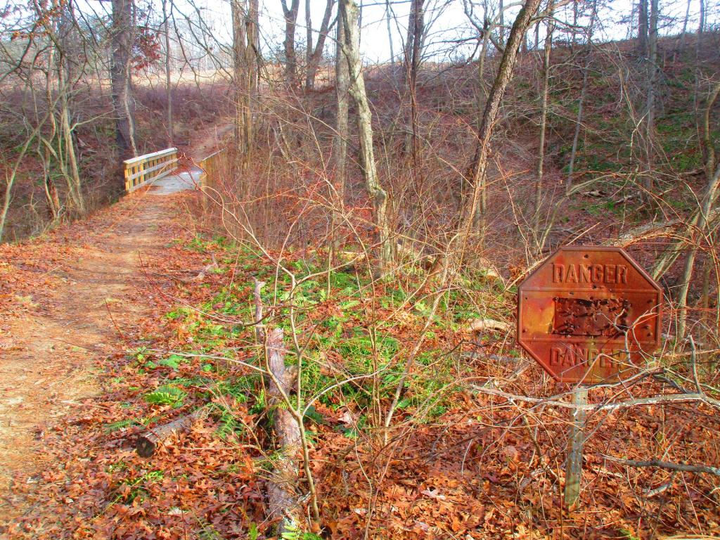 Photo: Old Stop Danger Sign!