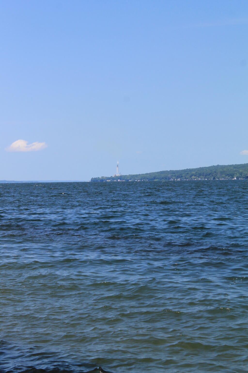 Photo: AES Cayuga Coal Power Plant in Distance Photo: AES Cayuga Coal Power Plant in Distance