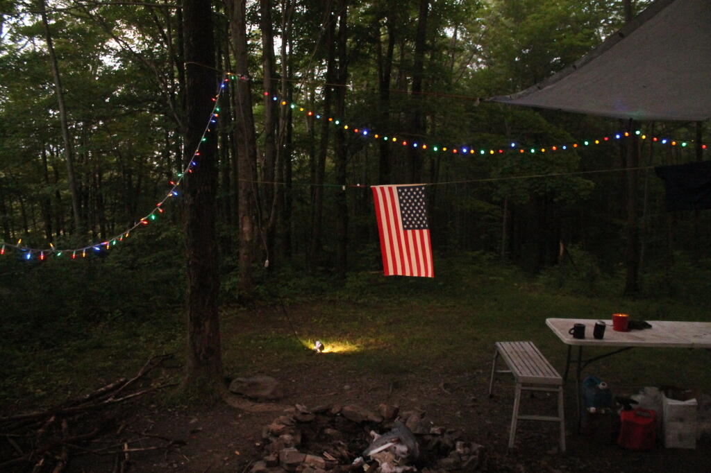 Photo: Dusk at Camp