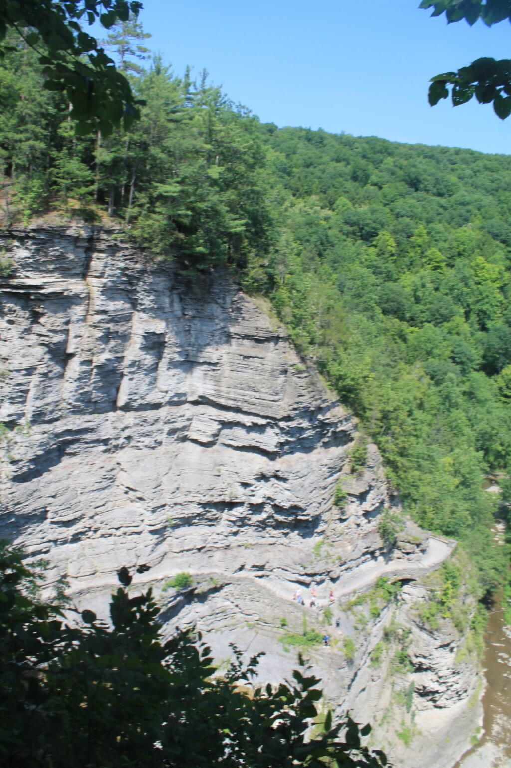 Photo: Stairs Down Lucifer Falls Photo: Stairs Down Lucifer Falls