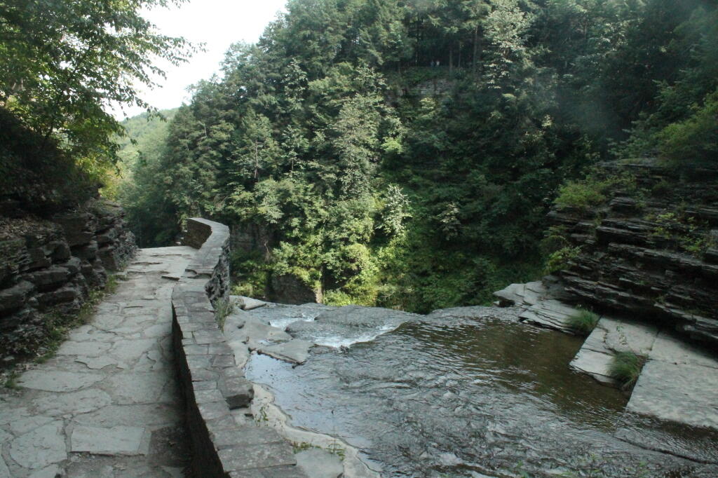Photo: At the Top of Lucifer Falls Photo: At the Top of Lucifer Falls