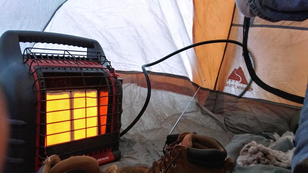 Photo: Warmth needed this morning