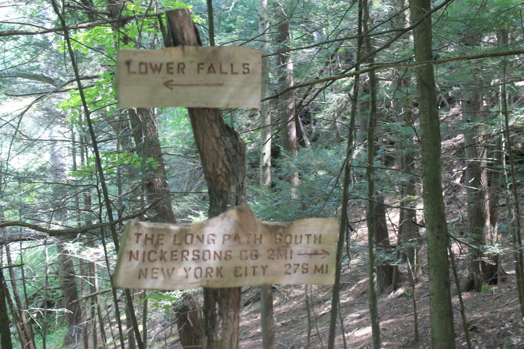 Photo: Lower Falls Sign