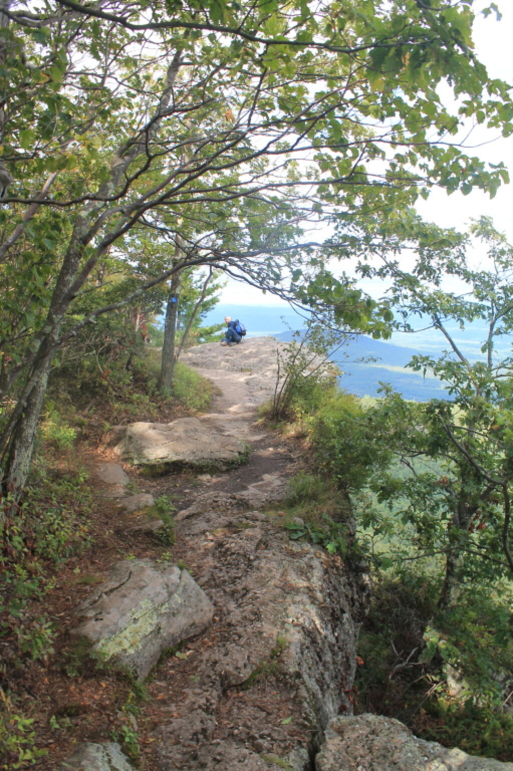 Photo: Trail Along Ledge Photo: Trail Along Ledge