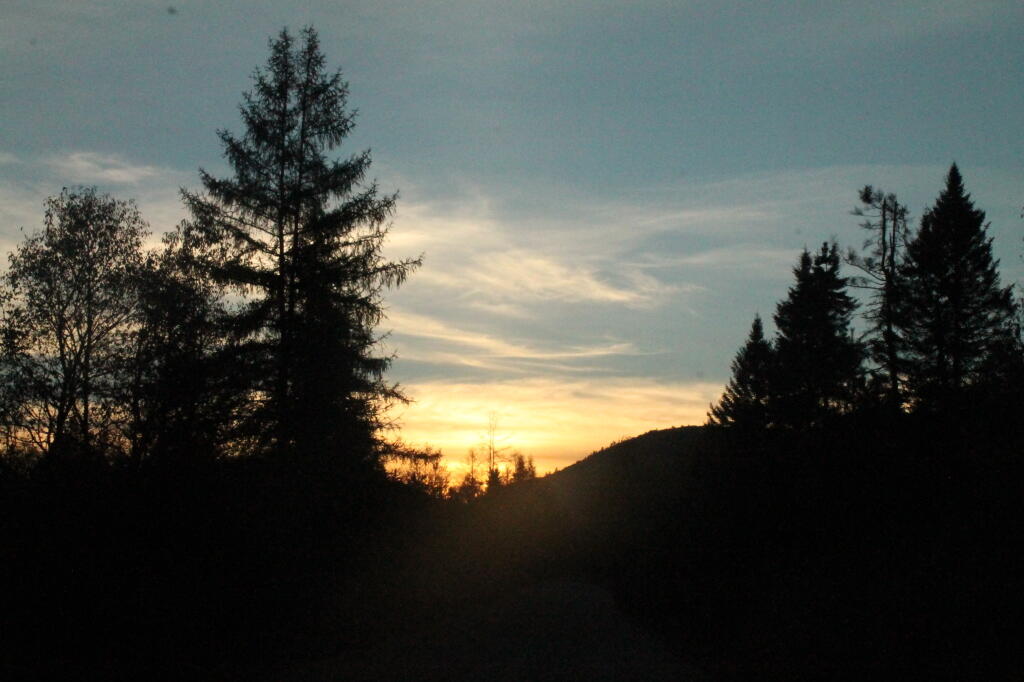 Photo: Sunset Over Mitchells Pond Mountain