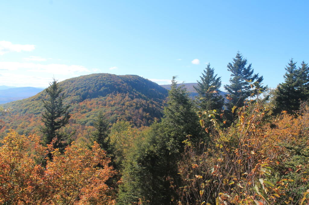 Photo: Burnt Knob with Windham High Peak in the Distance