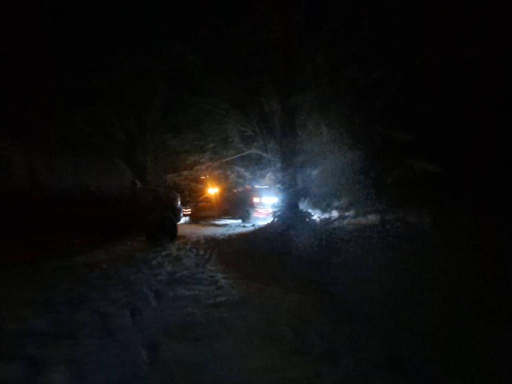 Photo: Plow truck came through