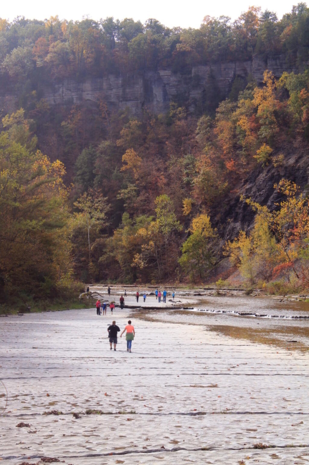 Photo: Walking Inside the Gorge Photo: Walking Inside the Gorge