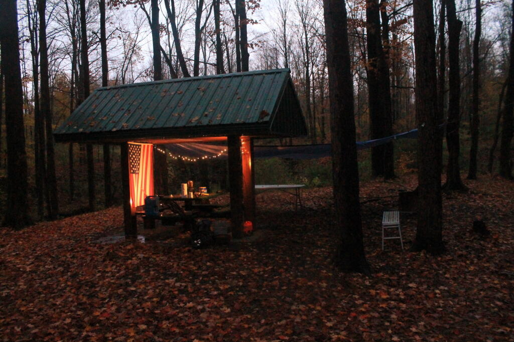 Photo: Camp Pavlion Lit Up Photo: Camp Pavlion Lit Up