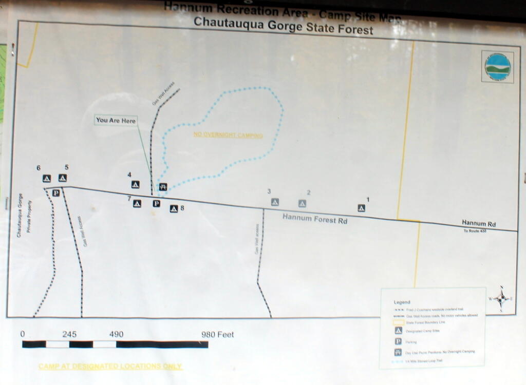 Photo: Gorge Map