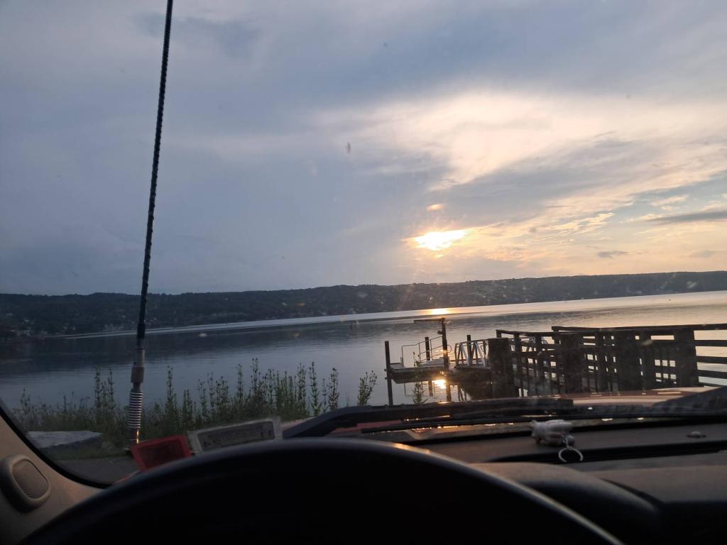 Photo: Cloudy sunset