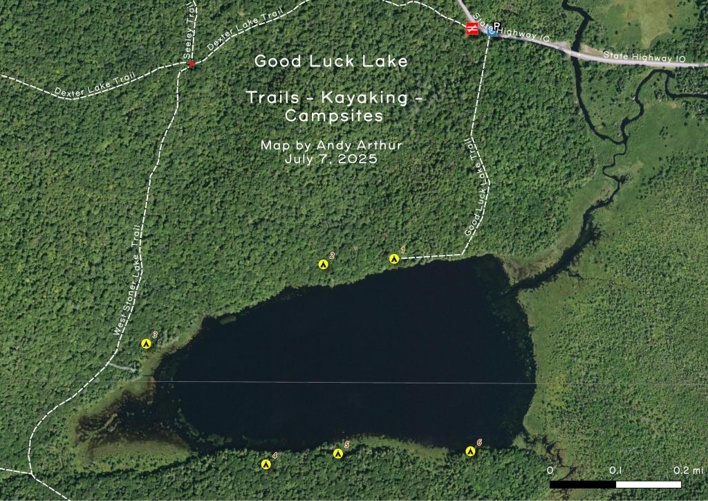Thematic Map: Good Luck Lake