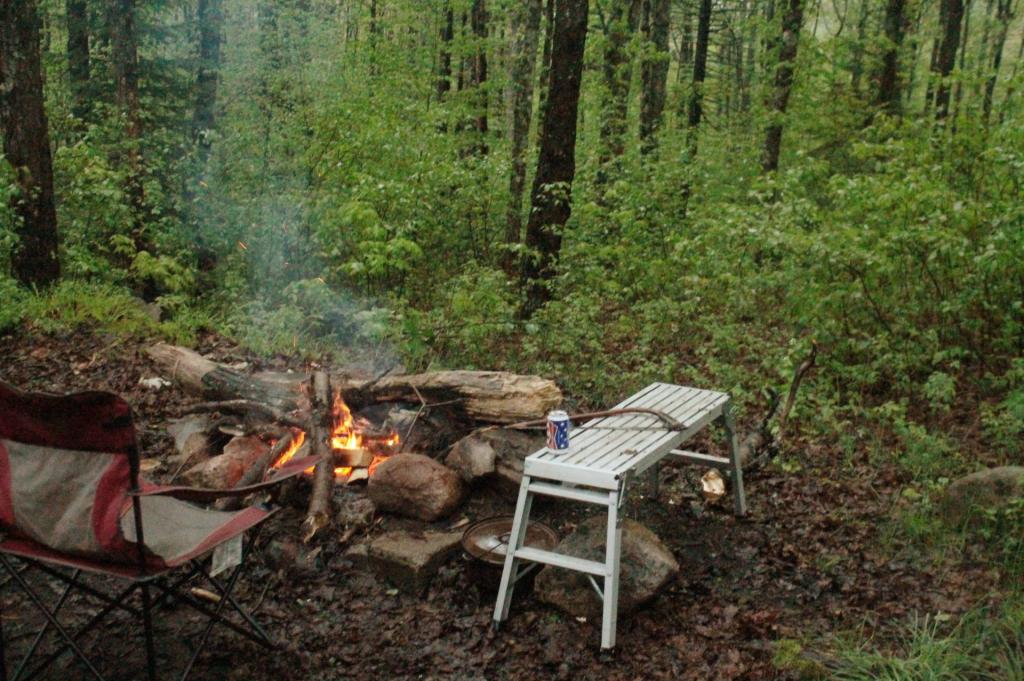 Photo: Rainy Afternoon at Camp Photo: Rainy Afternoon at Camp