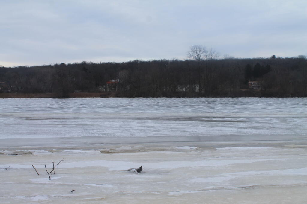 Photo: Listening to the Ice Crack Photo: Listening to the Ice Crack