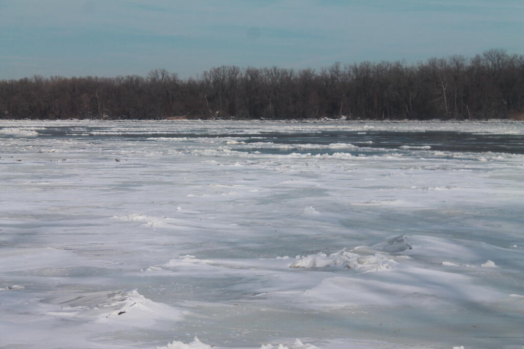 Photo: Ice on the River