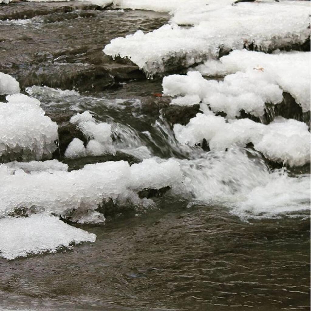 Photo: Some ice remains on the Vlomans Kill
