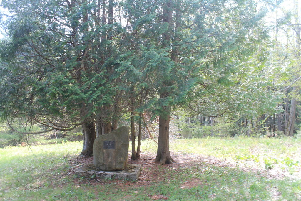 Photo: Monument at Duck Pond Photo: Monument at Duck Pond