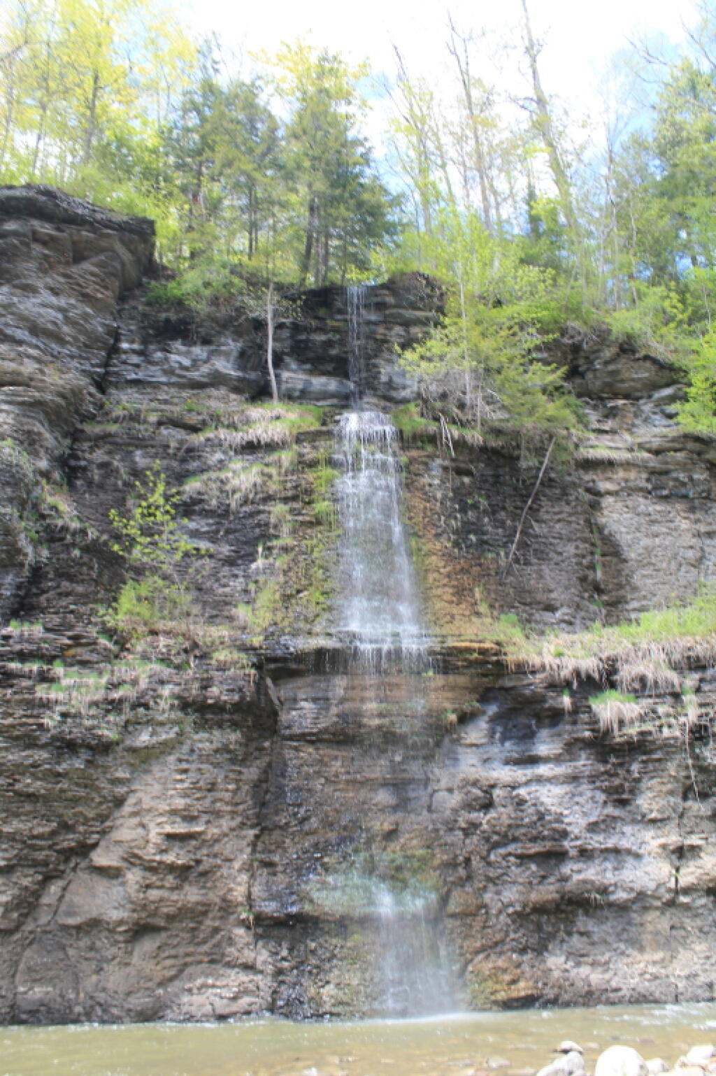 Photo: Smaller Falls Into the Gorge Photo: Smaller Falls Into the Gorge