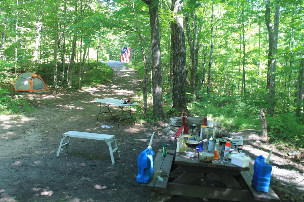 Photo: Camping at Bear Pond Campsite