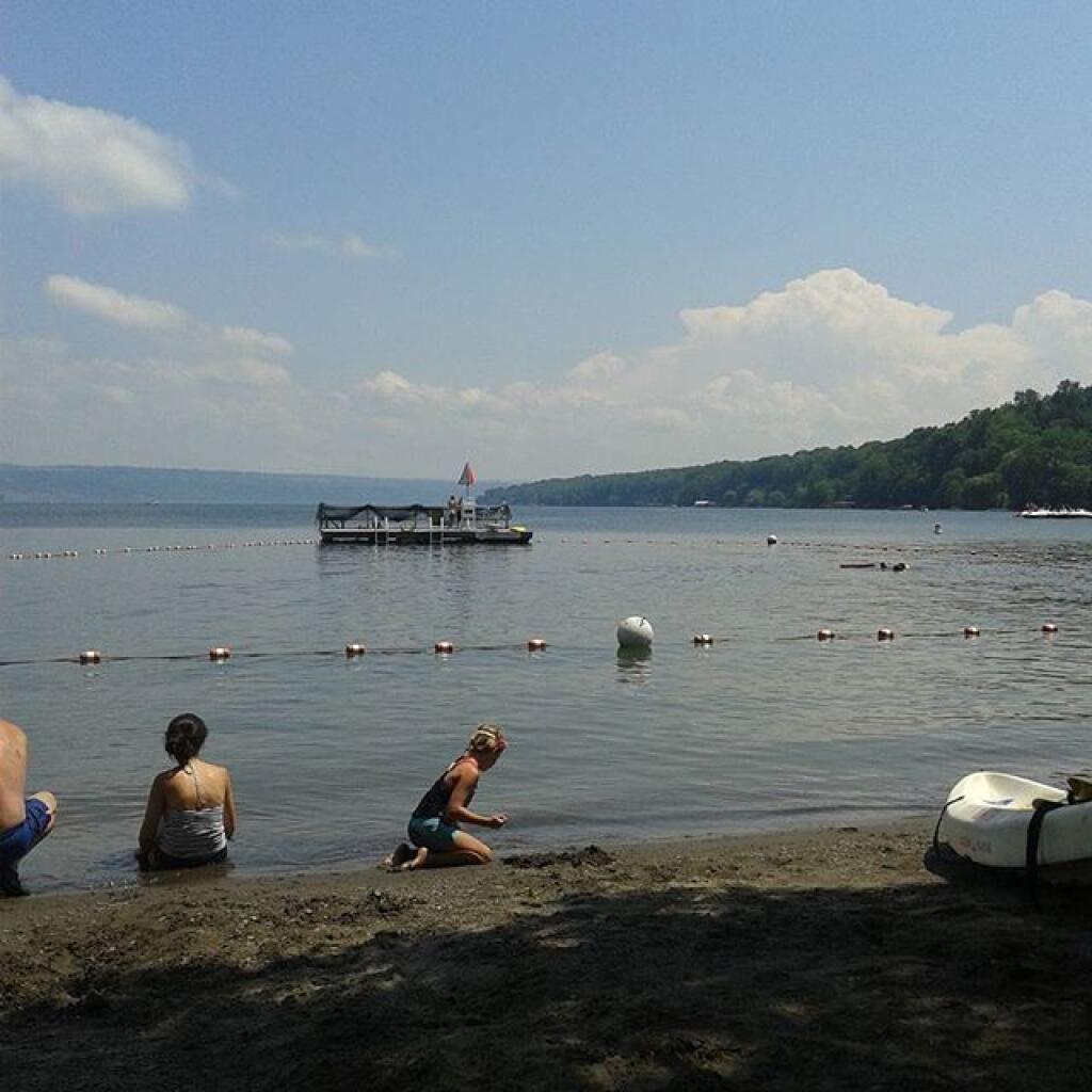 Photo: Beach closed for 15 minutes for lifeguard practice #badluck Photo: Beach closed for 15 minutes for lifeguard practice #badluck