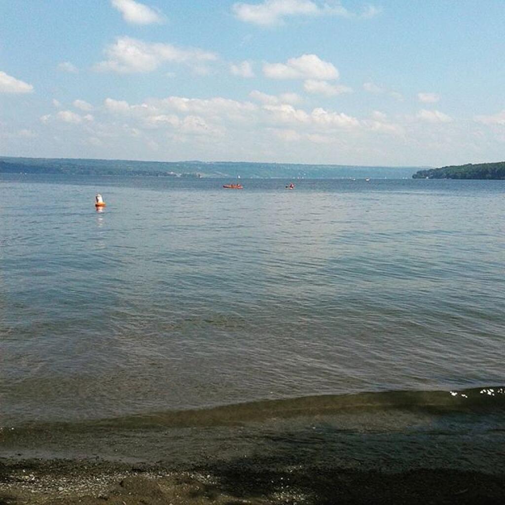 Photo: Hazy, hot and humid.