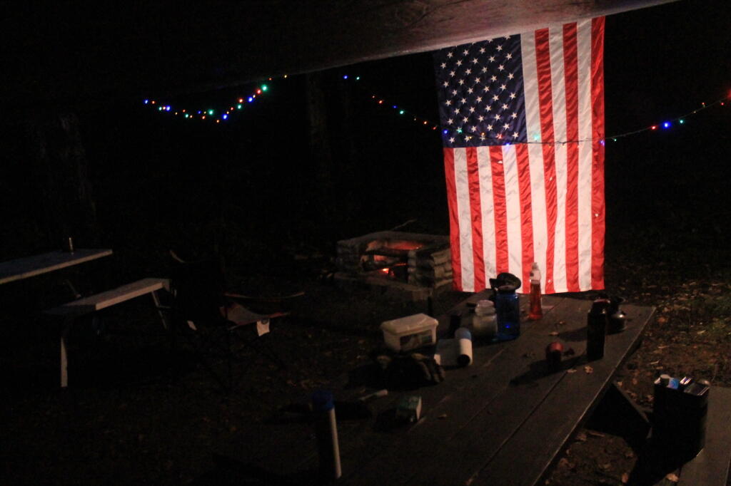 Photo: After the Fire Died Down