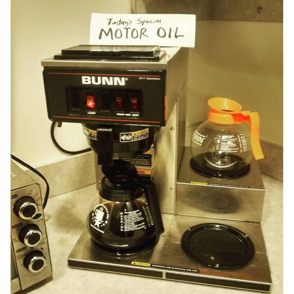 Photo: A step up from engine sludge Photo: A step up from engine sludge