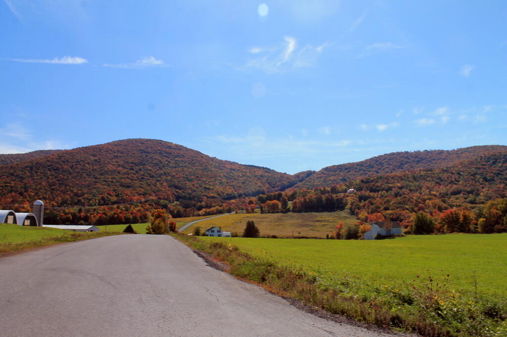 Photo: Narrow Notch Road Across Township Valley