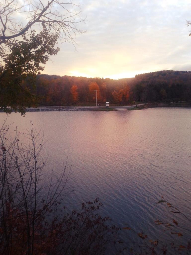 Photo: Sunrise Over Lake Moraine Photo: Sunrise Over Lake Moraine