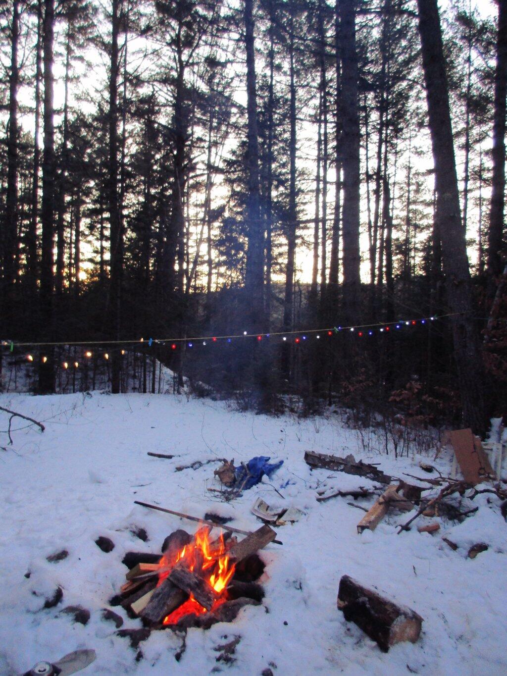 Photo: Nice Evening For A Campfire
