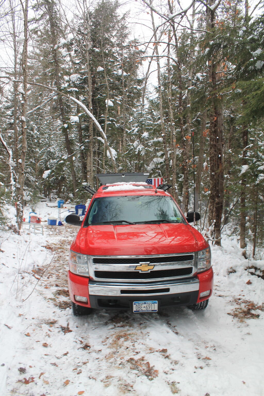 Photo: Winter Camping in Late November 2014