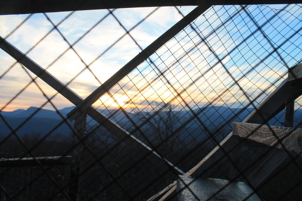 Photo: Evening Light Through the Steps