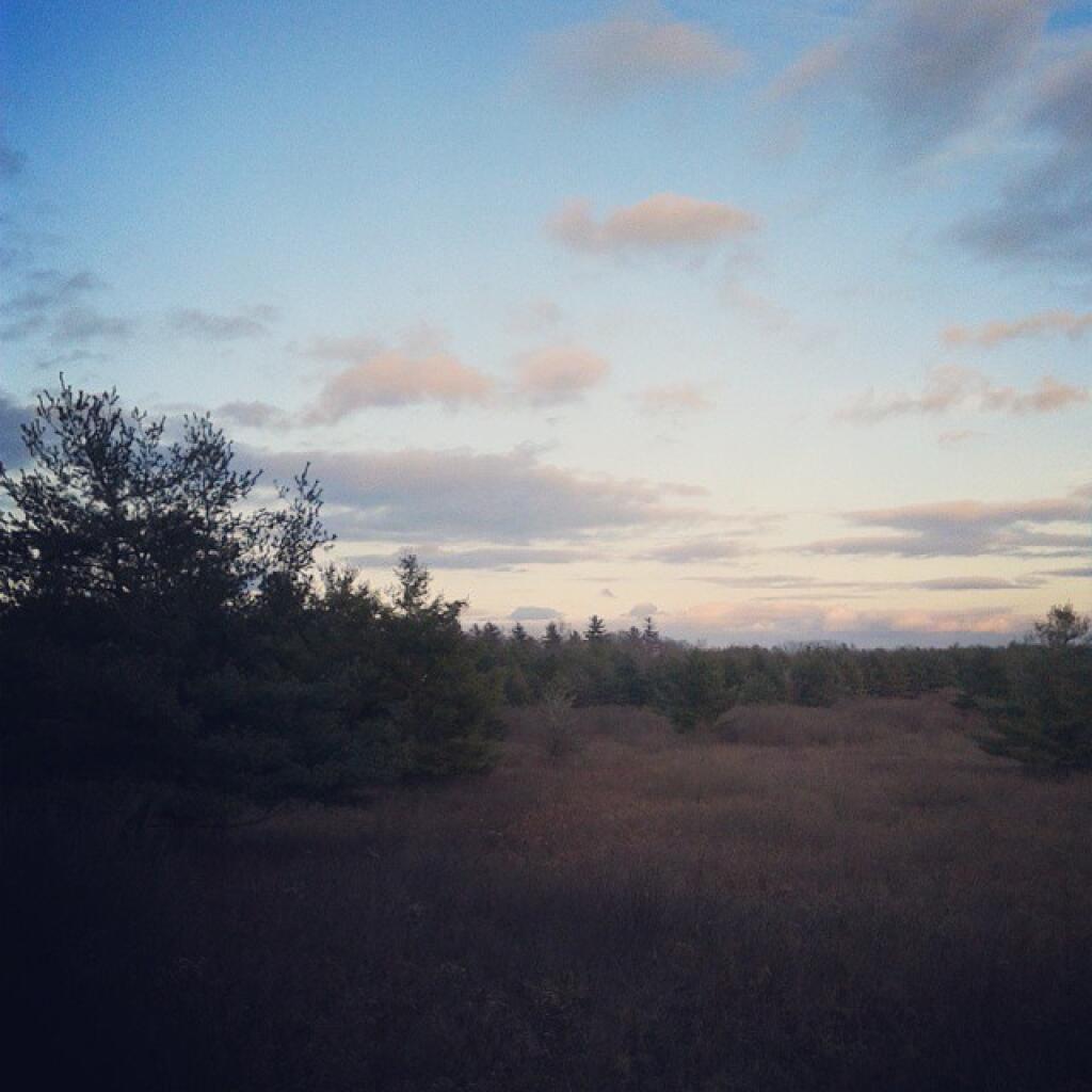 Photo: Almost dark