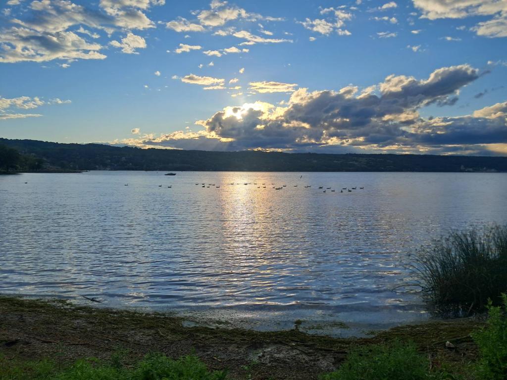 Photo: Behind the clouds