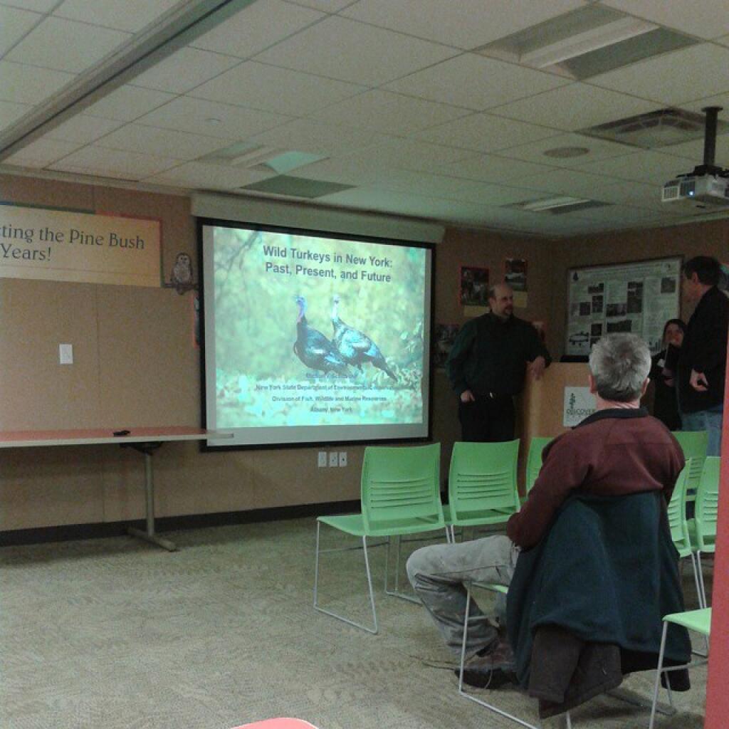 Photo: Mike Schiavone's lecture on #wild #turkey #hunting