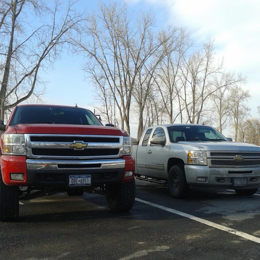 Photo: Big Red and his little bro Photo: Big Red and his little bro